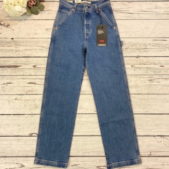 Levi's Ribcage Ankle Utility Jeans - Picture 11 of 12